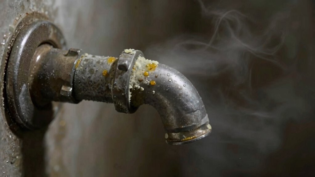 bacterial buildup in plumbing