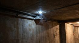 basement air affects upper levels