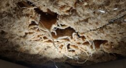 ceiling insulation reduces heat loss