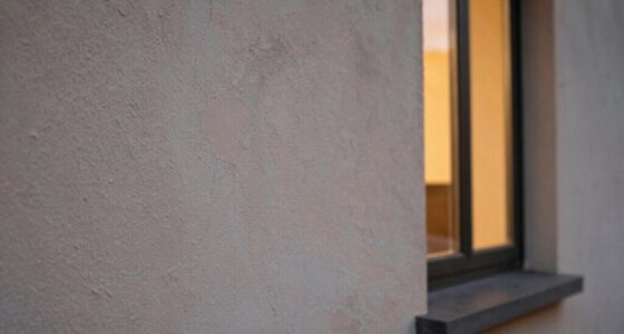 cold exterior wall surface