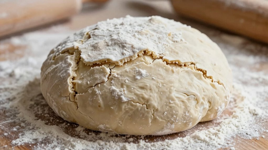 control gluten development carefully