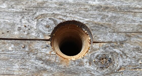 crucial pilot hole detail