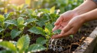 deep watering encourages roots
