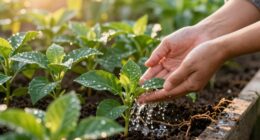 deep watering encourages roots