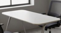 desk shape affects posture