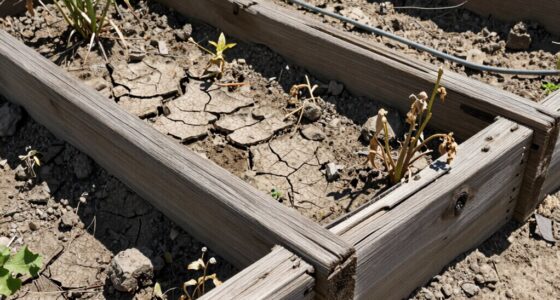 elevated beds lose moisture