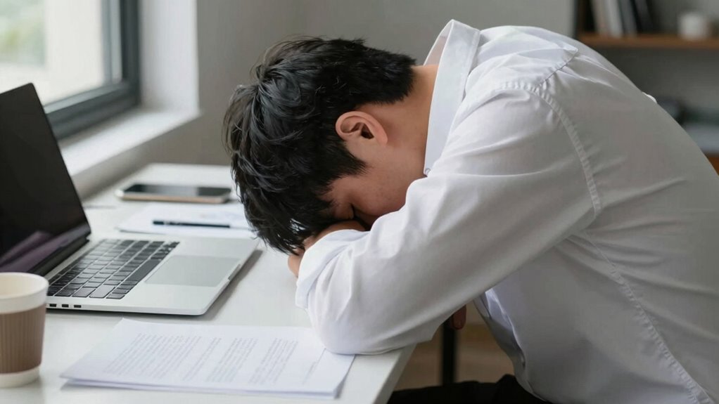 ergonomic workspace and stretching