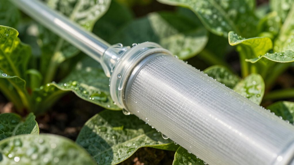 filter ensures drip efficiency