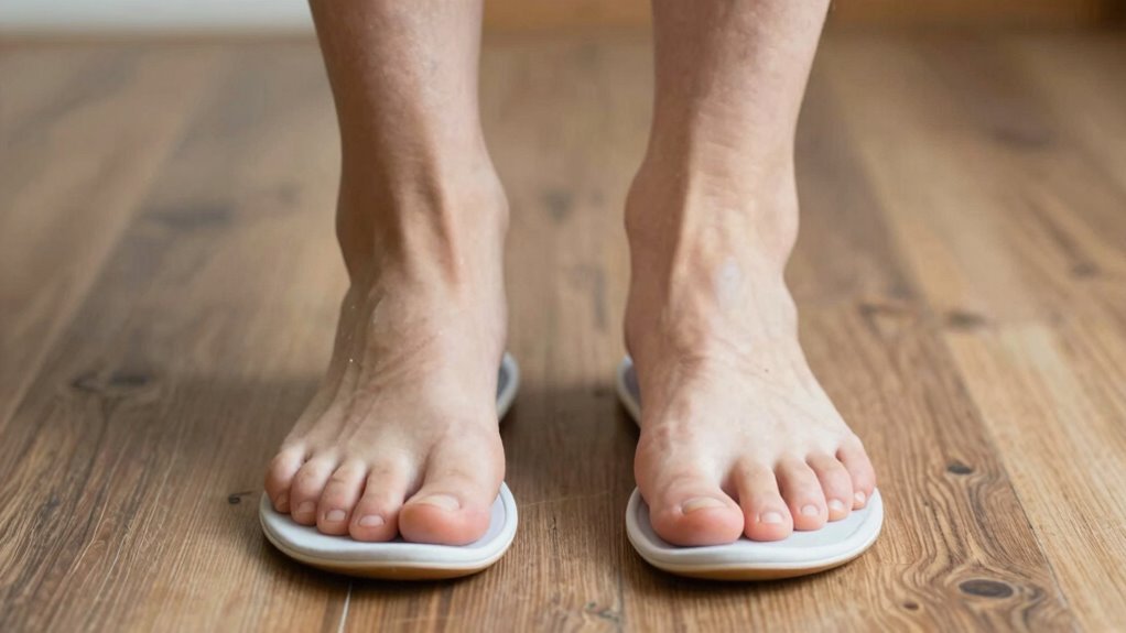 foot support alters posture