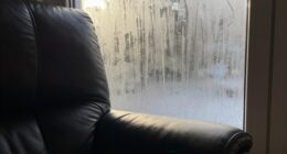 furniture causes window condensation