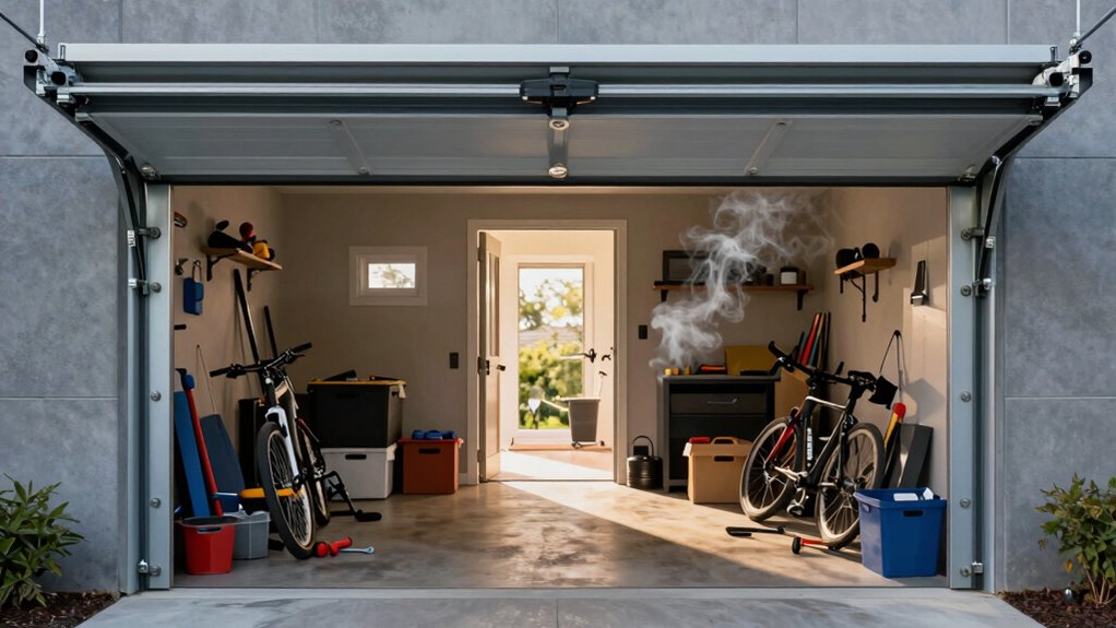 garage air impacts entire house
