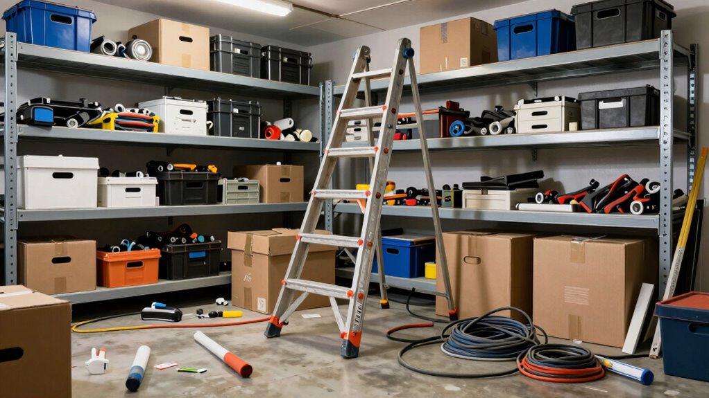 garage safety through organization