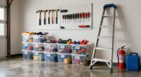 garage safety through organization