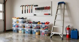 garage safety through organization