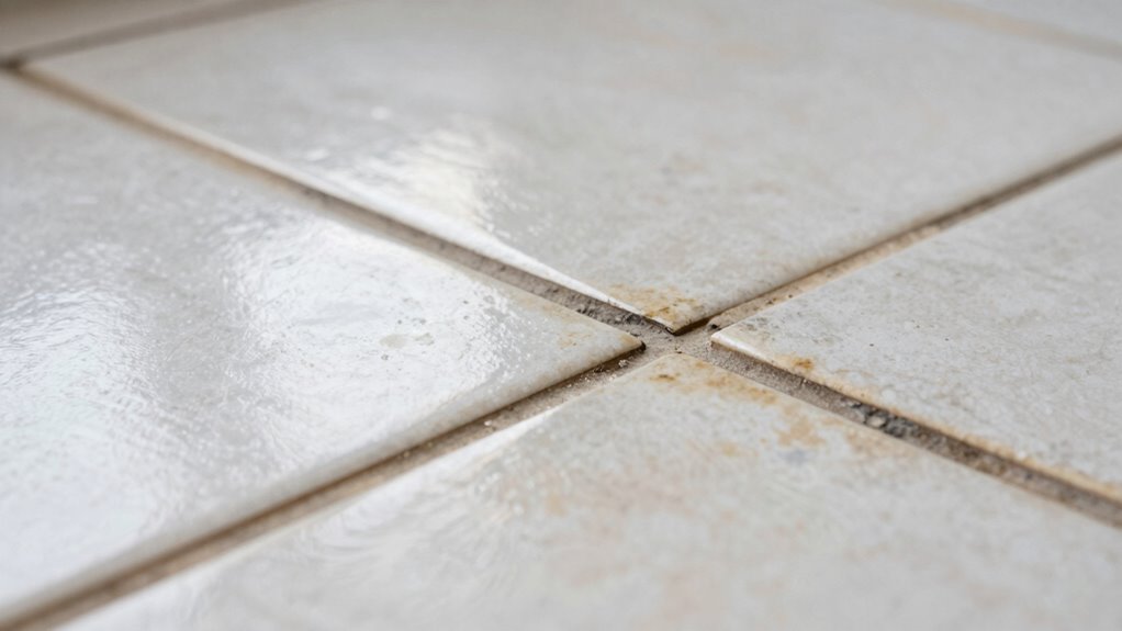 gentle cleaning preserves grout
