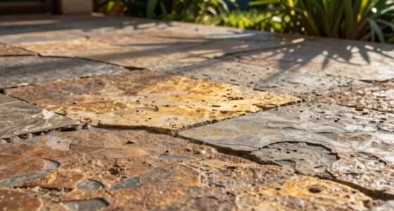 heat retention of patio surfaces