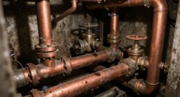 inefficient plumbing hot water