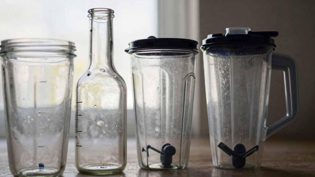jar shape influences blending