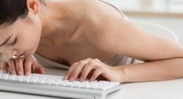 keyboard size affects posture