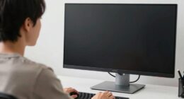 maintain proper monitor distance