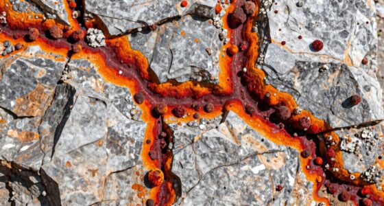 minerals appearing in unexpected locations