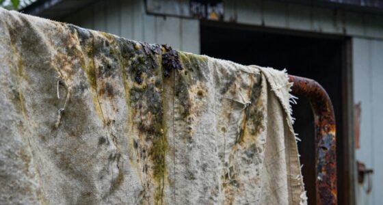 moisture causes fabric deterioration