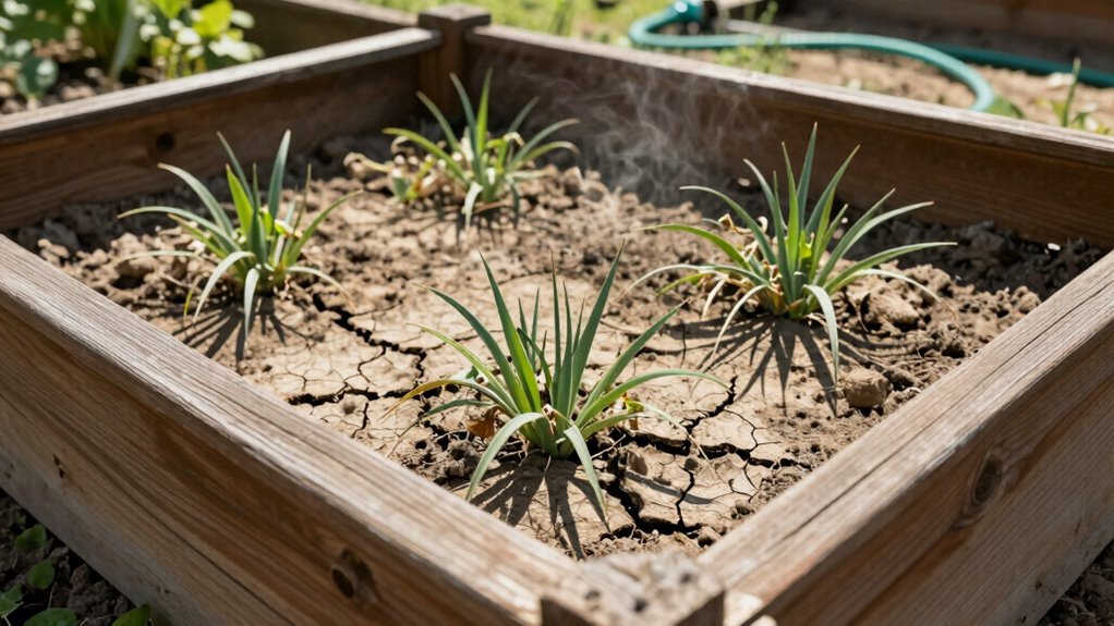 moisture retention in raised beds