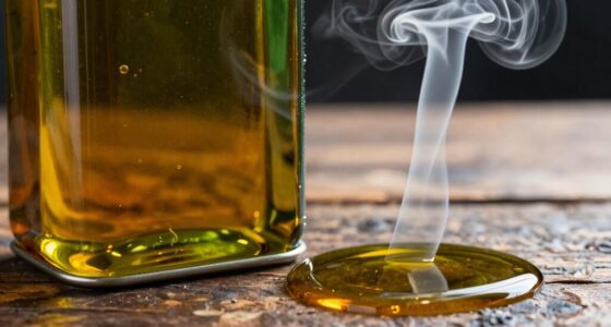 oil affects smoke color