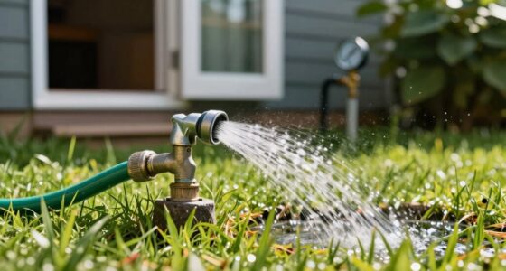 outdoor water impacts pressure