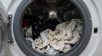 overloading causes dirty clothes