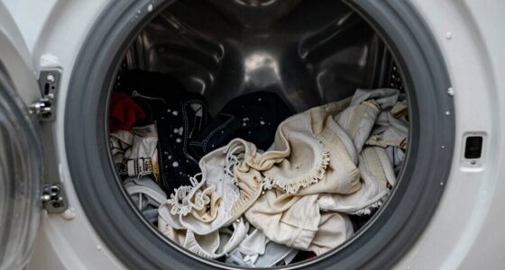 overloading causes dirty clothes
