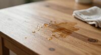 persistent stain reappearance