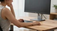 poor ergonomic standing posture