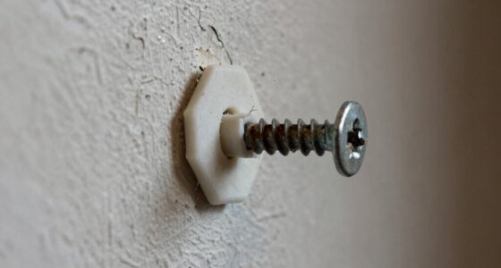 poorly installed wall anchors