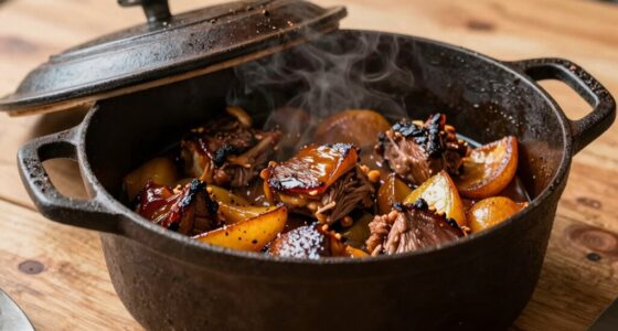 preheat dutch oven first