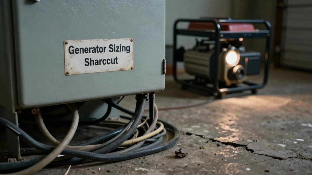 proper generator sizing matters