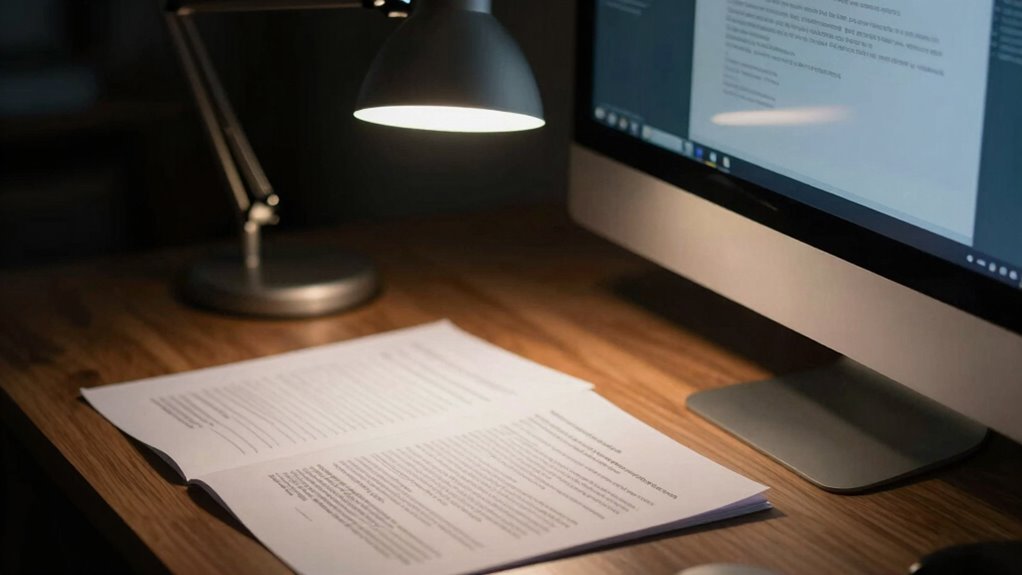 proper lighting reduces eye strain