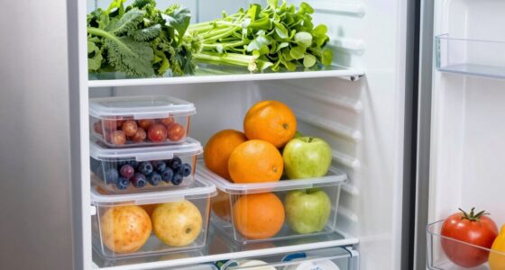 proper refrigerator organization