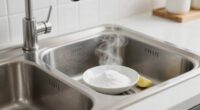 sink cleaning reduces odors