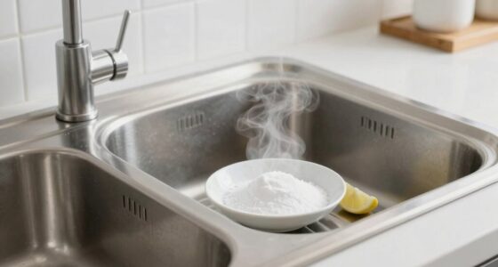 sink cleaning reduces odors