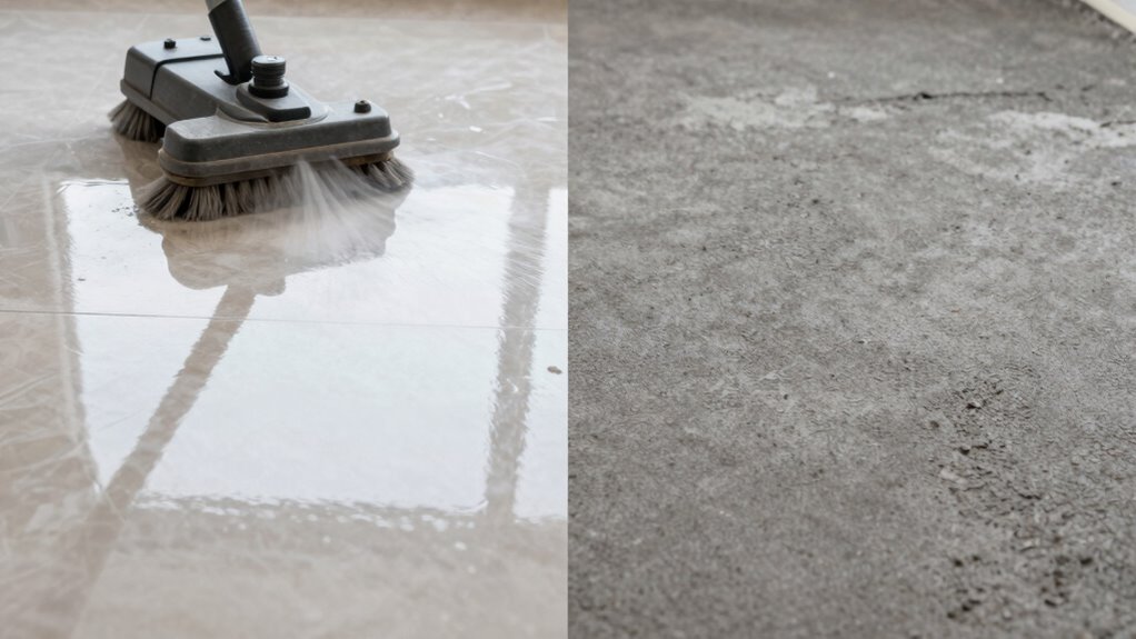 surface sealing affects cleaning