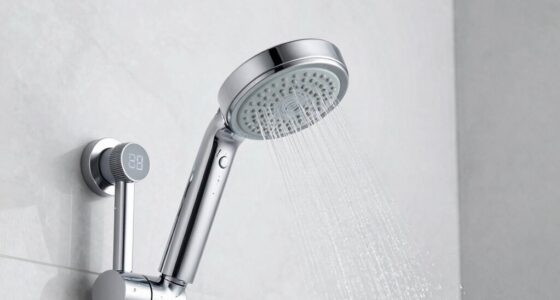 temperature stable shower system