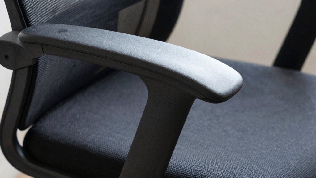 uncomfortable armrest positioning