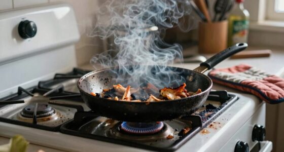 unsafe cooking fire habits