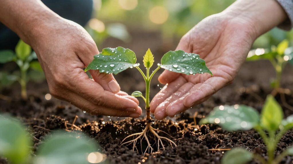 water plants based on moisture