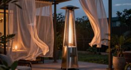 wind impact on patio heaters