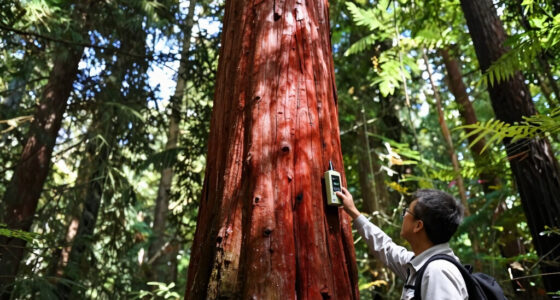 Giant Trees Have No Trouble Pumping Water To Top Branches: New Research
