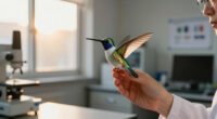 Nasa Hummingbird Shaped Satellite Image