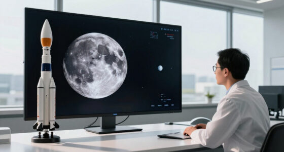 Upper Stage Impacting The Moon On 2026 August 5