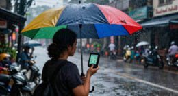 Hanoi Weather Heavy Rain Due To Storm No. 4, With Very Heavy Rain In Some Places Over 200Mm - Laodong.vn